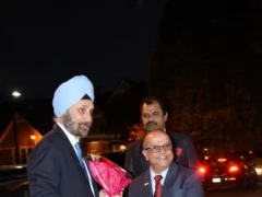 Indian Ambassador Navtej Sarna visits SiliconAndhra University